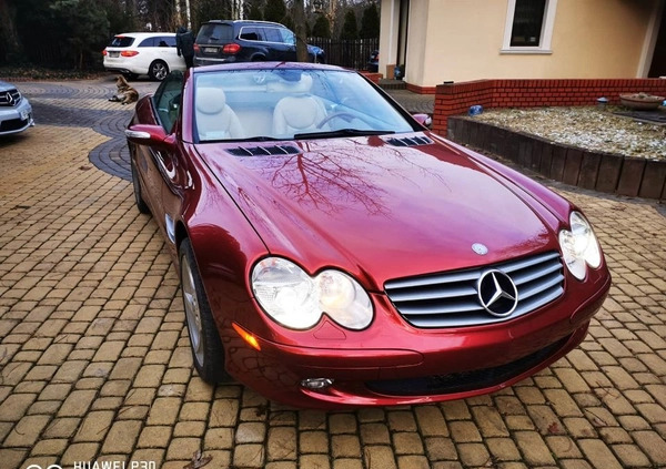 Mercedes-Benz SL cena 79999 przebieg: 77400, rok produkcji 2005 z Swarzędz małe 379